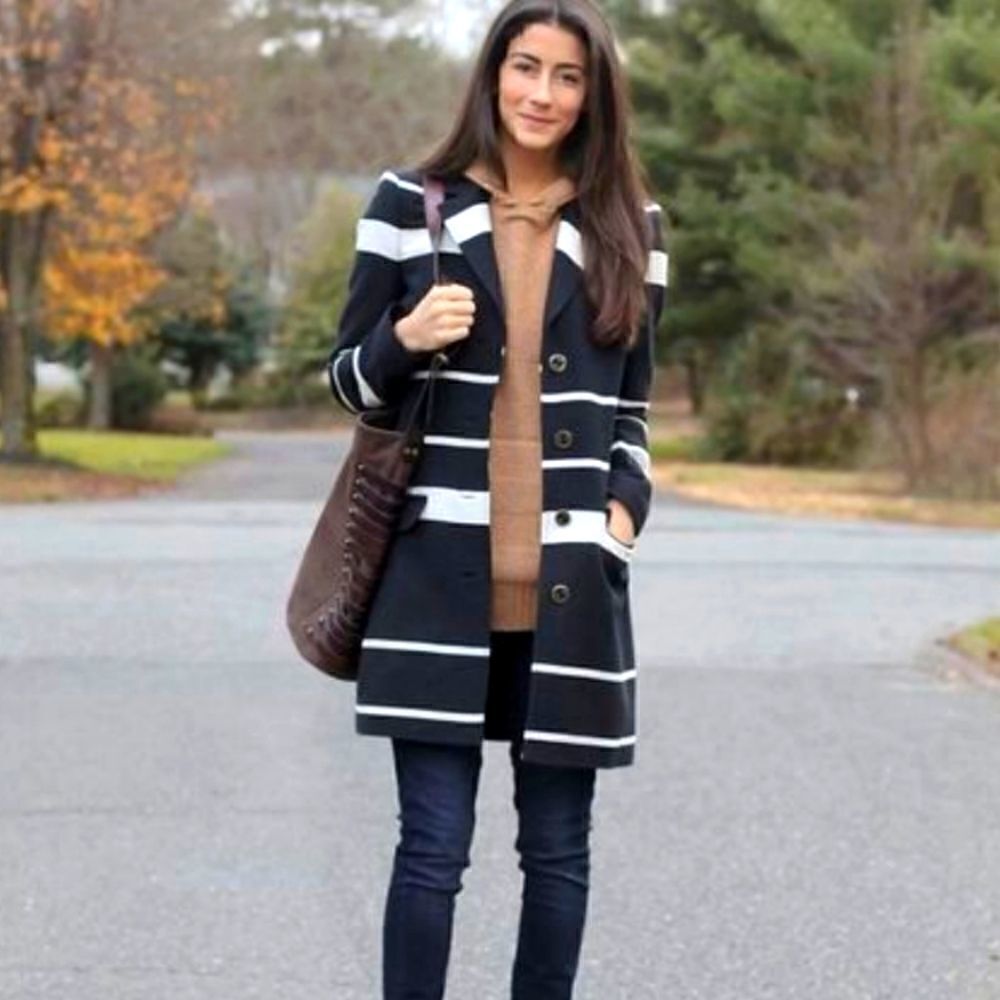 Juicy Couture Wide Striped Jacket Size Small